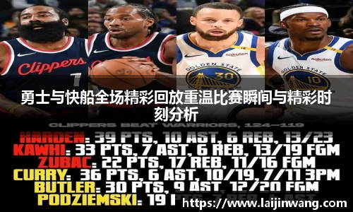 勇士与快船全场精彩回放重温比赛瞬间与精彩时刻分析
