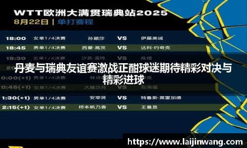 丹麦与瑞典友谊赛激战正酣球迷期待精彩对决与精彩进球